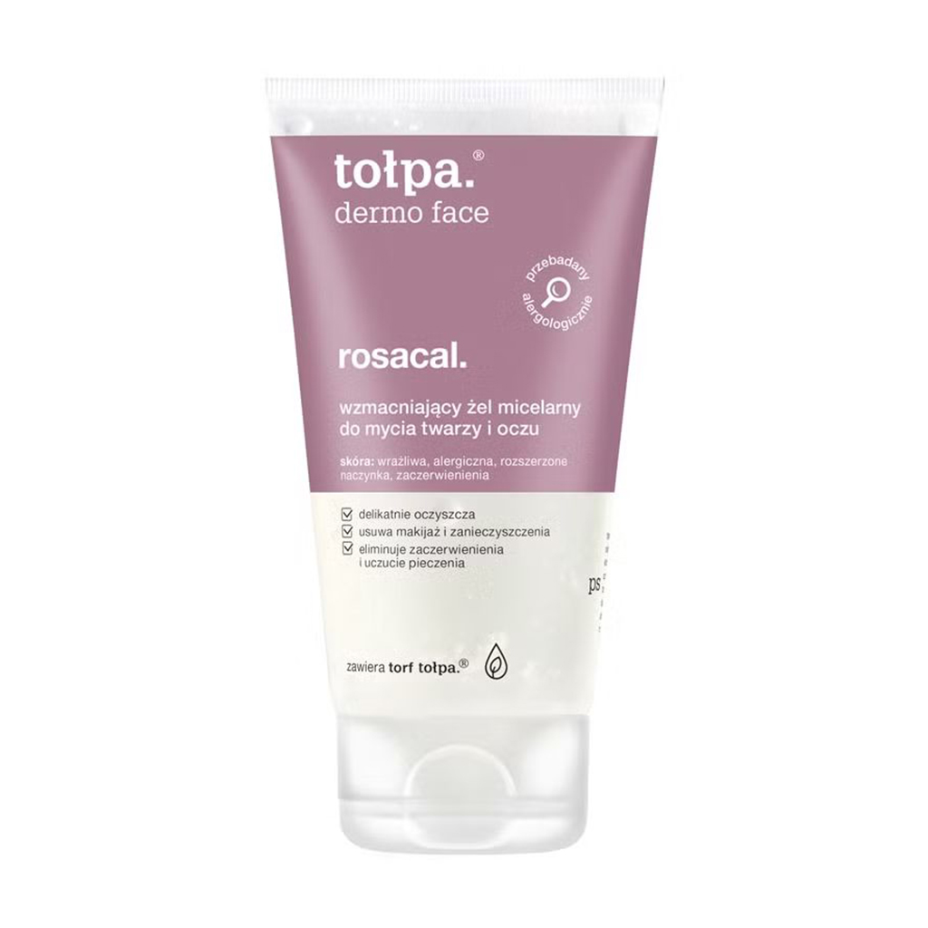 Міцелярний гель для обличчя Tolpa Dermo Face Rosacal., 150 мл